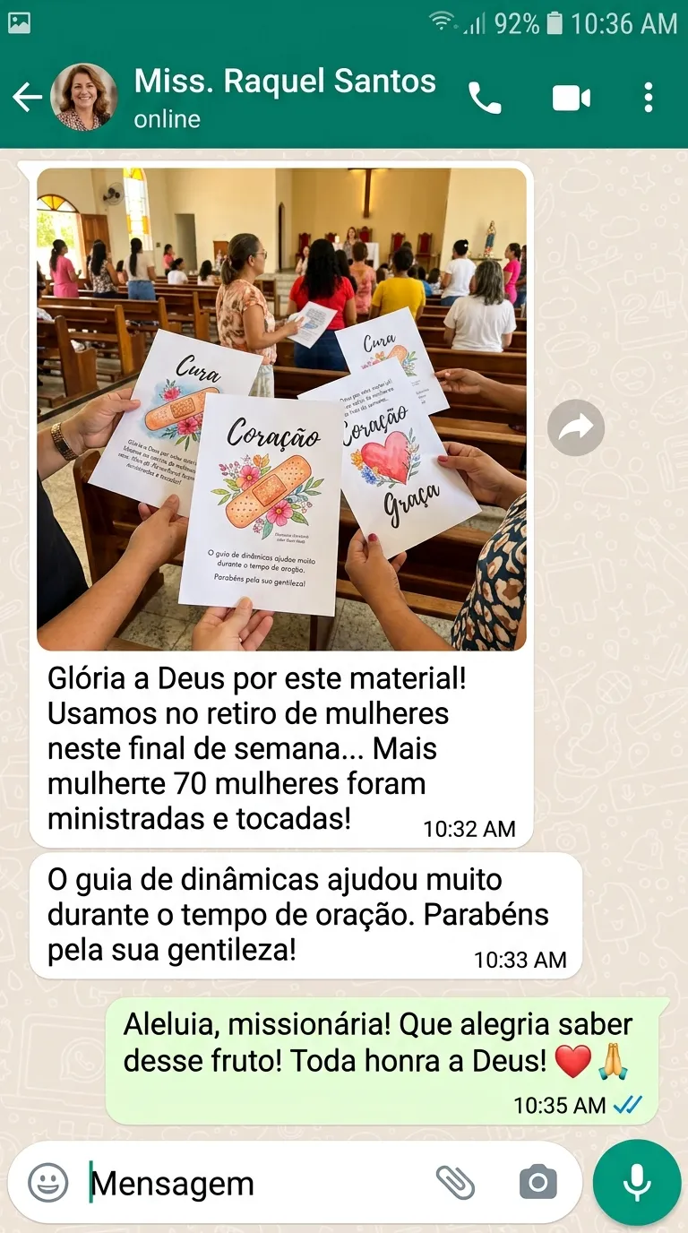 Depoimento WhatsApp Camila Vasconcelos