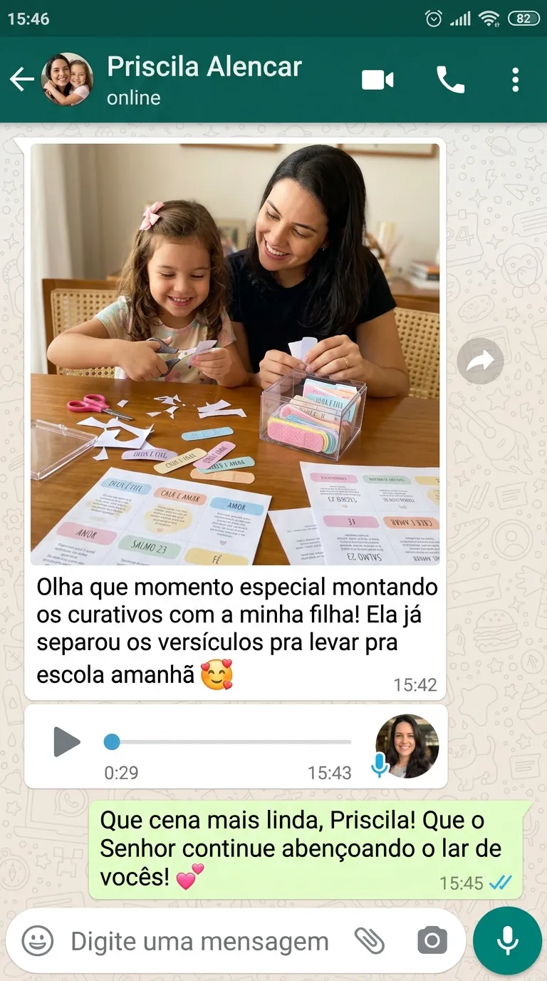 Depoimento WhatsApp Priscila Alencar